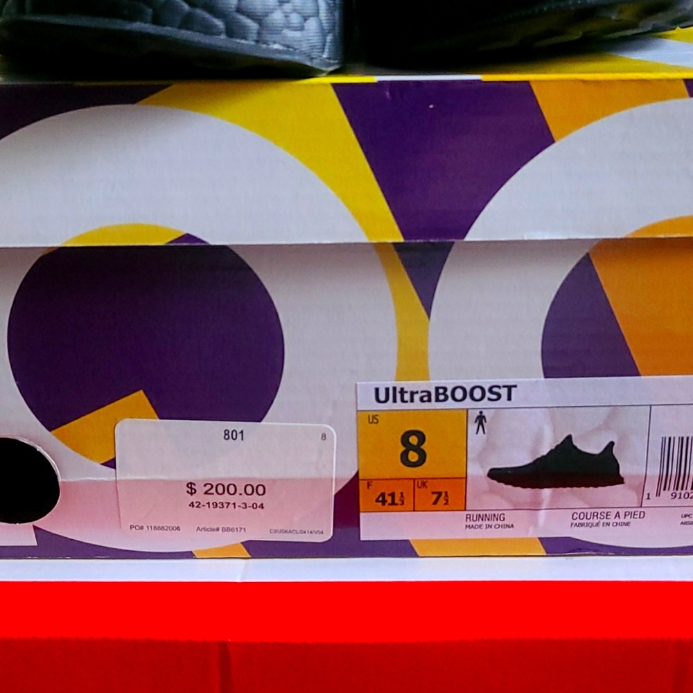 Used Size 8 mens Ultraboost